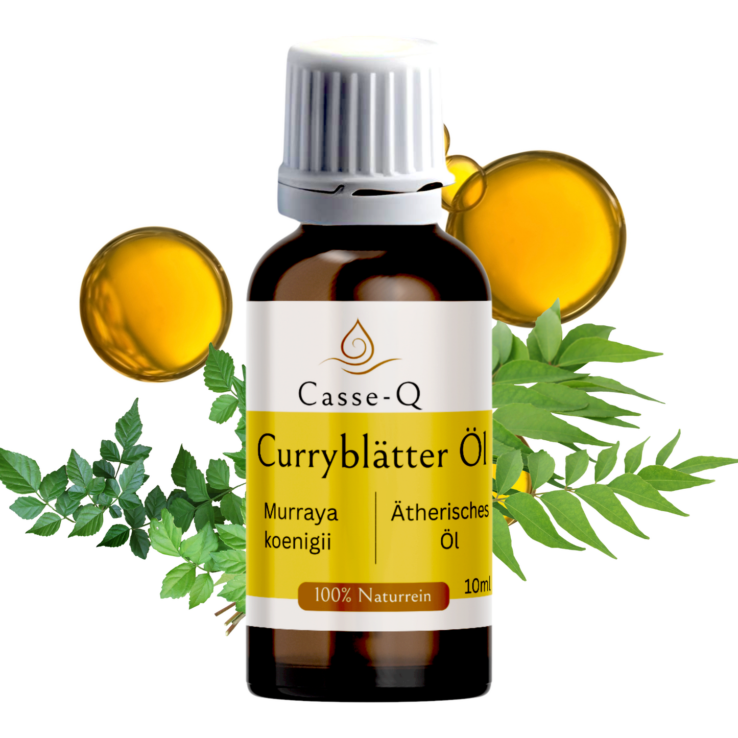 Curryblätter Öl, Ätherisches Öl Curryblätter, Curryblätteröl, curry leaf oil, 100 Prozent Naturrein