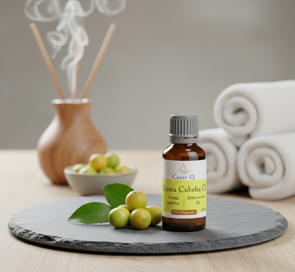 Litsea-Cubeba Öl, Litsea-Cubebaöl, Ätherisches Öl Litsea-Cubeba, may chang oil, 100 Prozent Naturrein