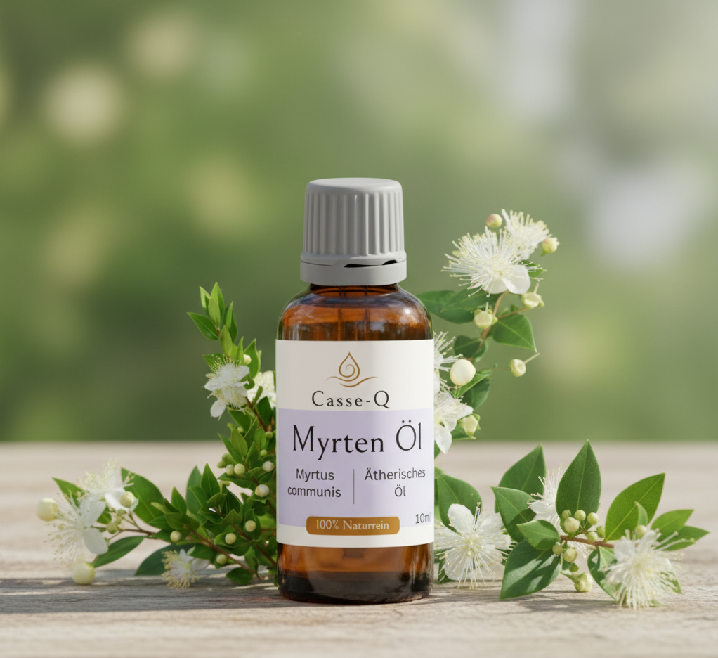 Myrthen Öl, Ätherisches Öl Myrthe, Myrtenöl, myrtle oil, 100 Prozent Naturrein