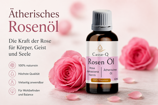 Rosenöl von Casse-Q – natürliche Duftmischung