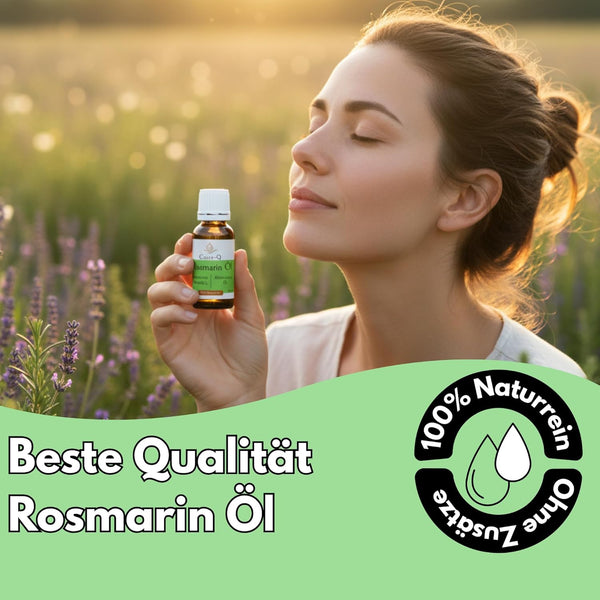 Rosmarinöl von Casse-Q – 100 % naturrein, ätherisches Öl