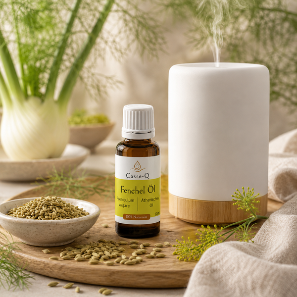 Fenchelöl von Casse-Q – Anwendung im Aroma-Diffuser