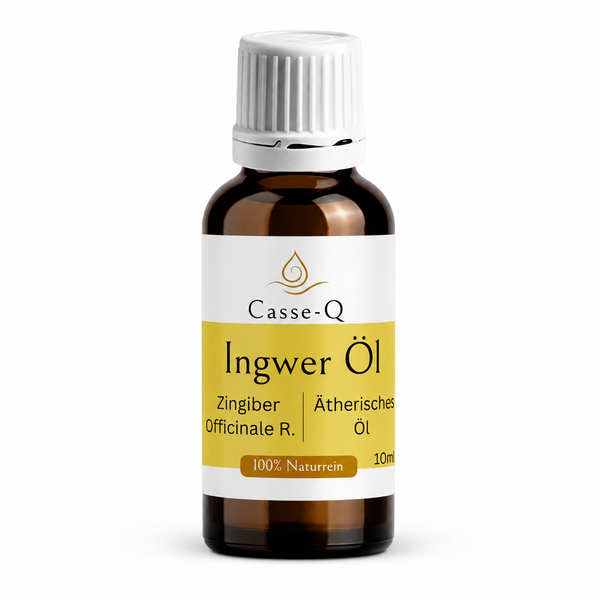 Ingweröl von Casse-Q – 10-ml-Produktflasche