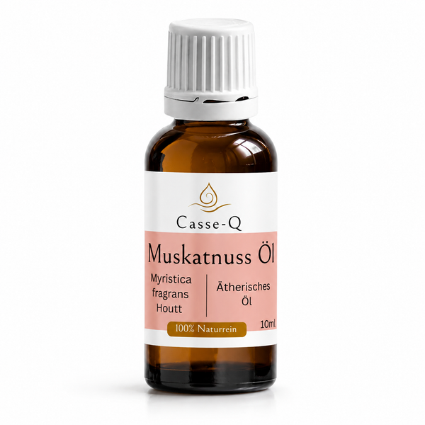 Muskatnussöl von Casse-Q – 10-ml-Produktflasche