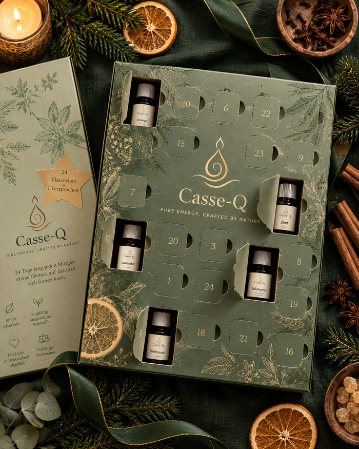Adventskalender 2026 – 24 naturreine ätherische Öle