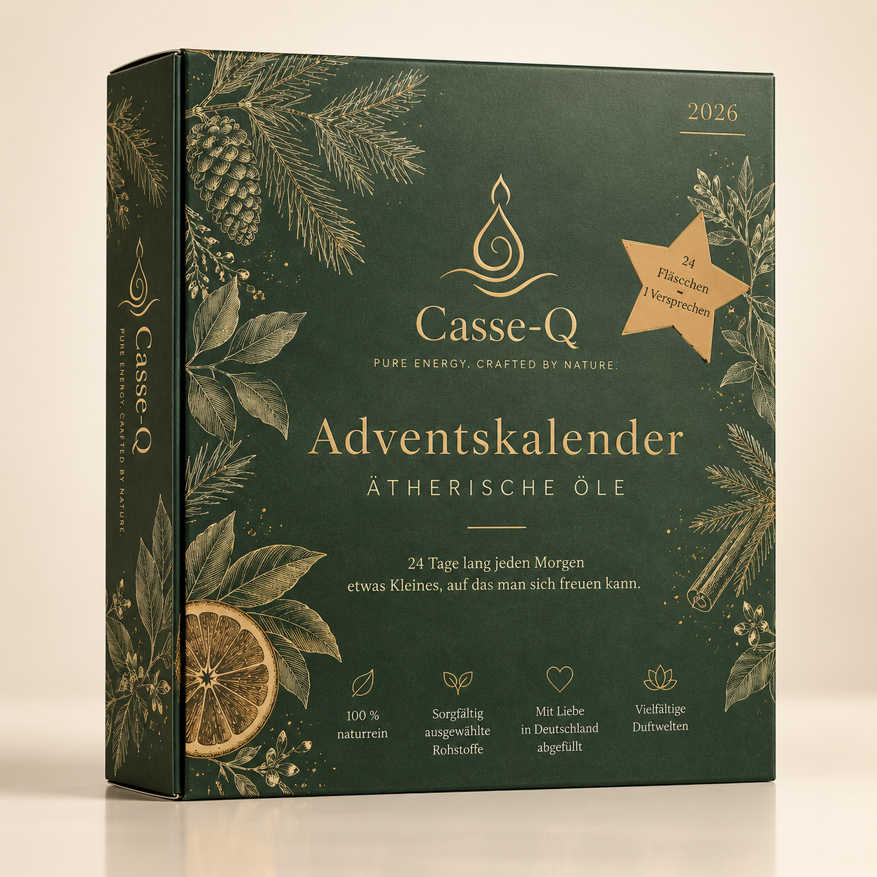 Adventskalender 2026 – 24 naturreine ätherische Öle
