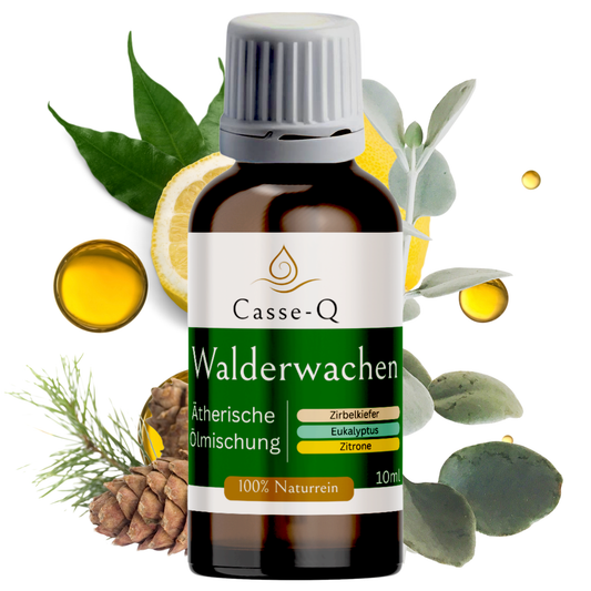 Ätherische Ölmischung Walderwachen Zirbelkiefer Eukalyptus Zitrone, 100 Prozent Naturrein