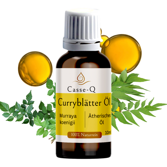 Curryblätter Öl, Ätherisches Öl Curryblätter, Curryblätteröl, curry leaf oil, 100 Prozent Naturrein
