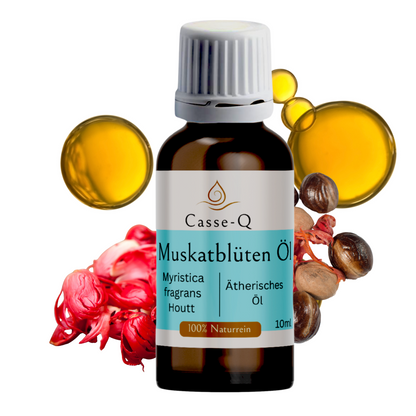 Muskatblüten Öl, Ätherisches Öl Muskatblüte, Muskatblütenöl, mace oil, 100 Prozent Naturrein