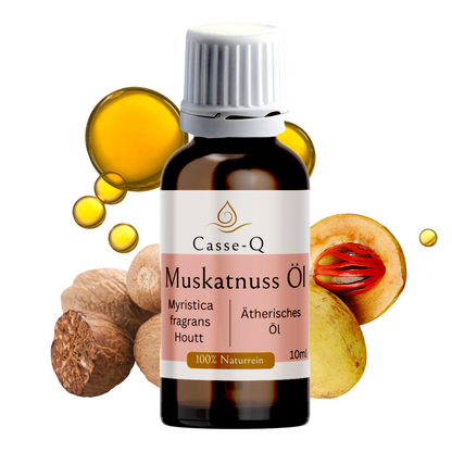 Muskatnuss Öl, Ätherisches Öl Muskatnuss, Muskatnussöl, nutmeg oil, 100 Prozent Naturrein