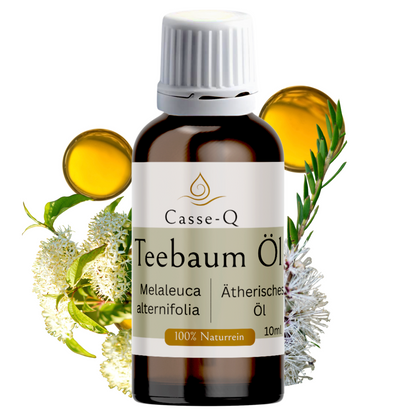 Teebaum Öl, Ätherisches Öl Teebaum , Teebaumöl, tea tree oil, 100 Prozent Naturrein, Massage, Aromatherapie, Pickel, Unreine Haut, Insektenstiche, Nagelpilz, Fußpilz