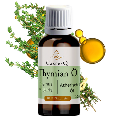 Thymian Öl, Ätherisches Öl Thymian, Thymianöl, thyme oil, 100 Prozent Naturrein