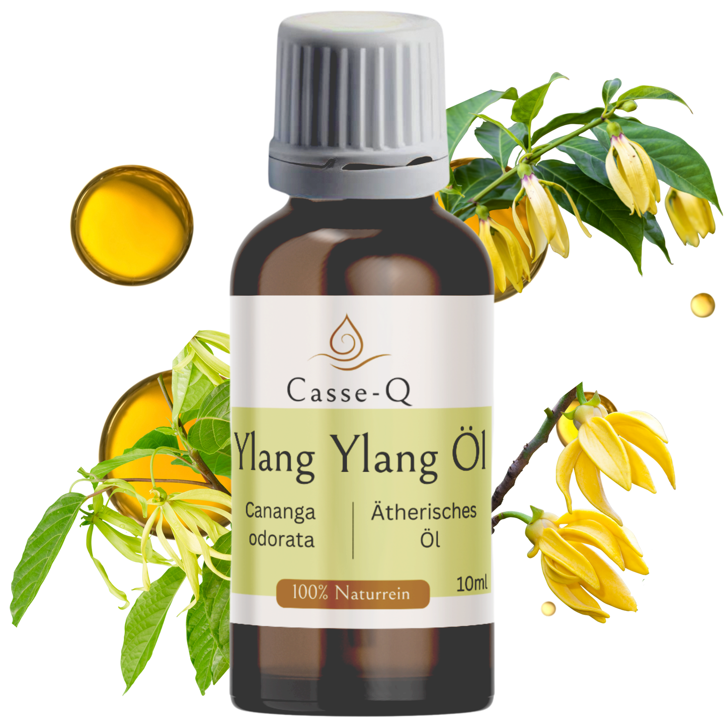 Ylang-Ylang Öl, Ylang-Ylangöl,  Ätherisches Öl Ylang-Ylang, Ylang-Ylang oil, 100 Prozent Naturrein