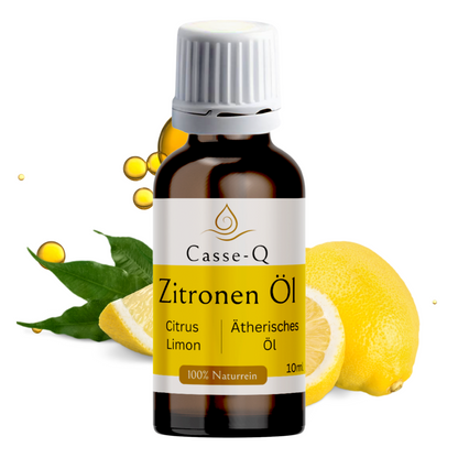 Zitronenöl 10 ml aus dem Casse-Q Kennenlernset