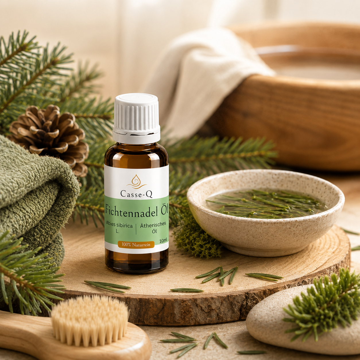 Fichtennadelöl – ohne Zusatzstoffe, 100 % naturrein