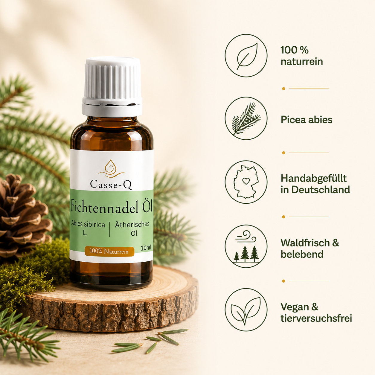 Fichtennadelöl – Anwendungsmöglichkeiten für Aromatherapie und Raumduft