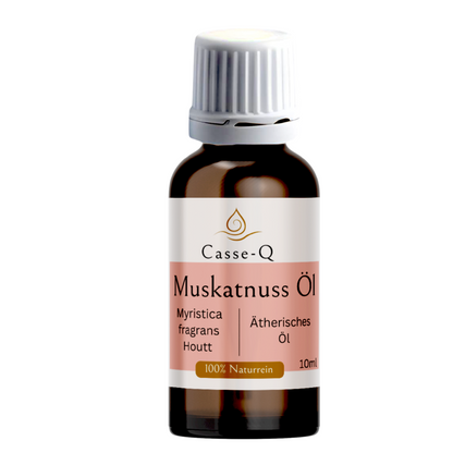 Muskatnuss Öl, Ätherisches Öl Muskatnuss, Muskatnussöl, nutmeg oil, 100 Prozent Naturrein
