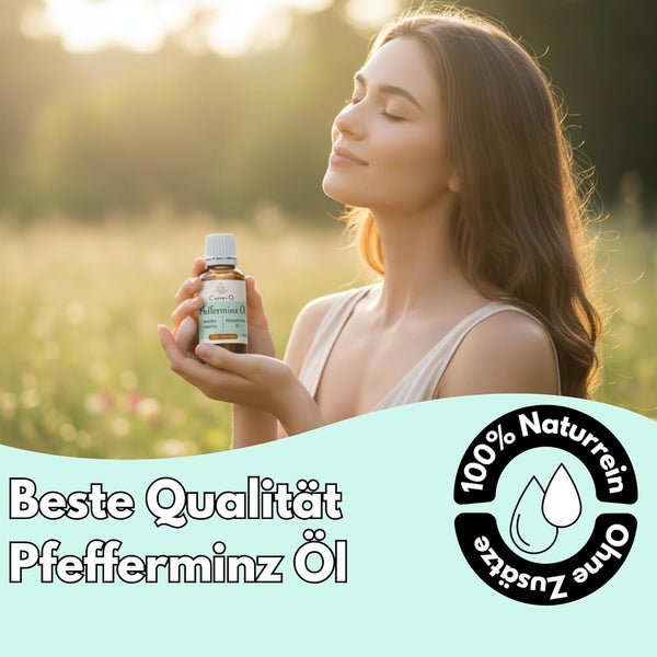 Pfefferminzöl von Casse-Q – 100 % naturrein, ätherisches Öl