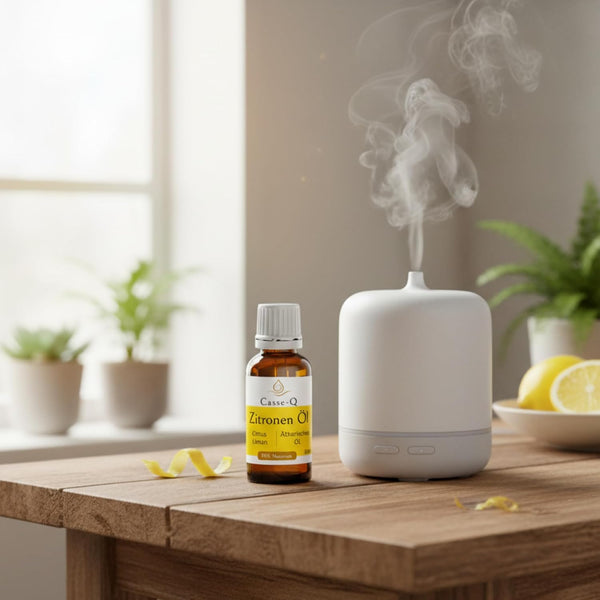Zitronenöl im Diffuser – natürlicher Raumduft