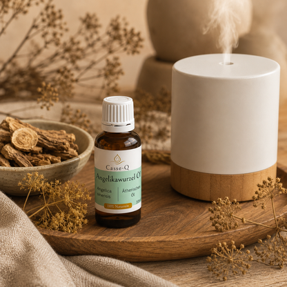Angelikawurzelöl von Casse-Q – Anwendung im Aroma-Diffuser