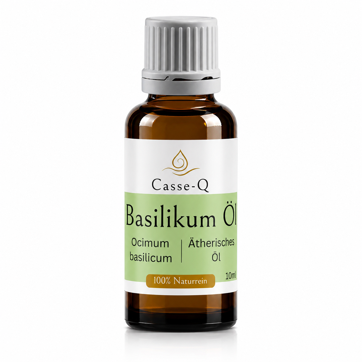 Basilikumöl von Casse-Q – 10-ml-Produktflasche