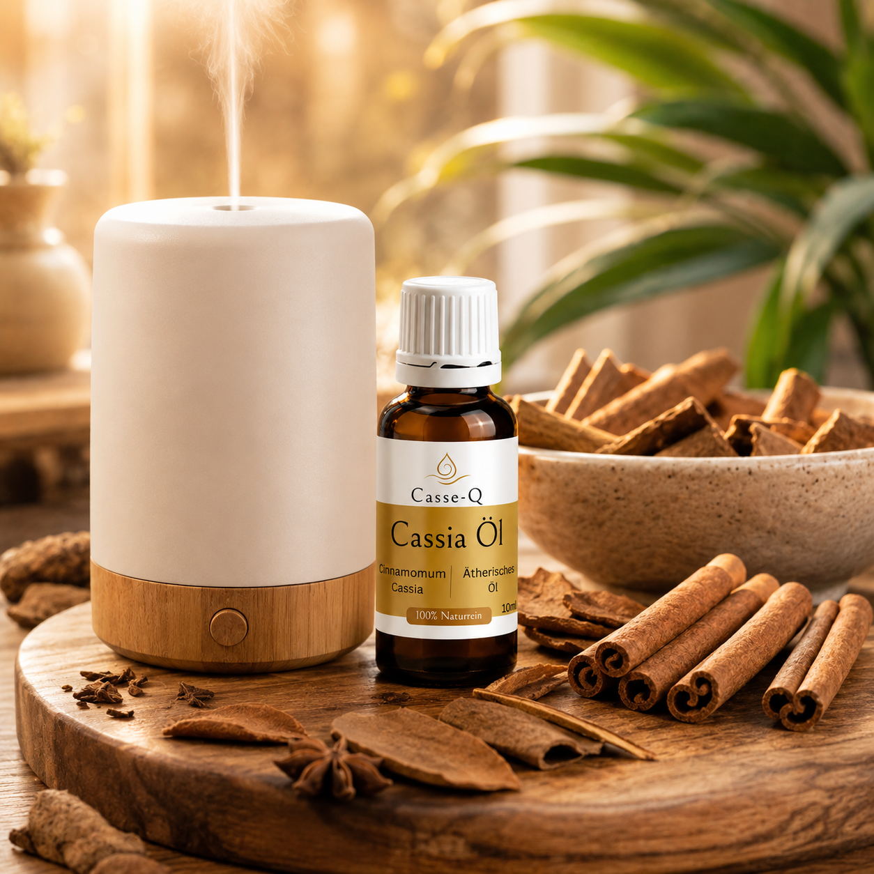 Cassia Öl von Casse-Q – stimmungsvolle Wellness-Anwendung