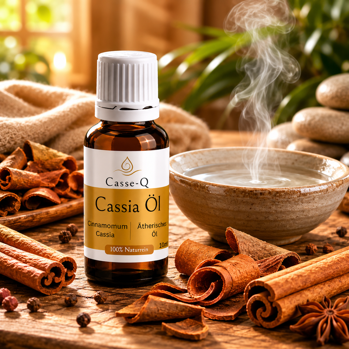 Cassia Öl von Casse-Q – Eigenschaften und Herstellung