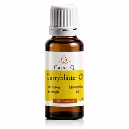 Curryblätteröl von Casse-Q – 10-ml-Produktflasche