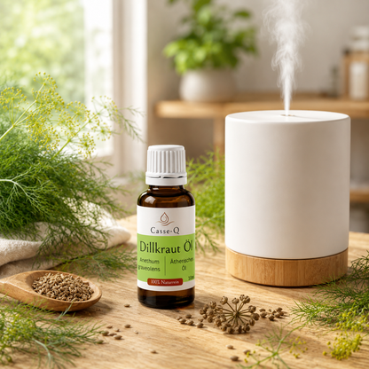 Dillkrautöl von Casse-Q – stimmungsvolle Wellness-Anwendung