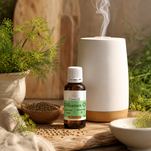 Dillsamenöl von Casse-Q – Anwendung im Aroma-Diffuser