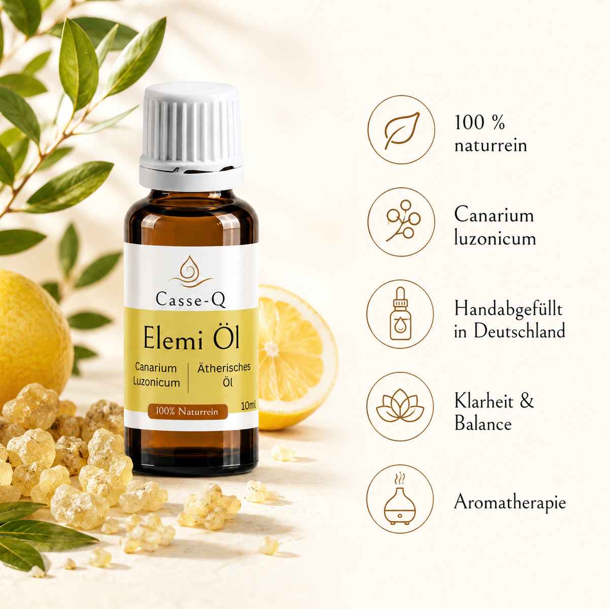 Elemi Öl von Casse-Q – Eigenschaften und Herstellung