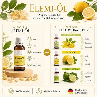 Elemi Öl von Casse-Q – passende Duftkombinationen