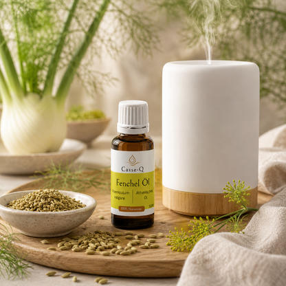 Fenchelöl von Casse-Q – Anwendung im Aroma-Diffuser