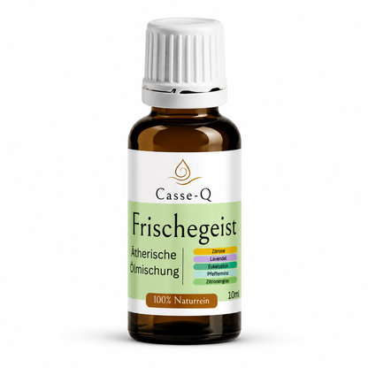 Frischegeist Ölmischung von Casse-Q – Anwendung im Aroma-Diffuser