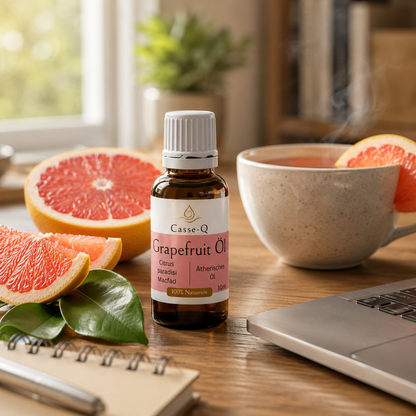 Grapefruitöl von Casse-Q – stimmungsvolle Wellness-Anwendung