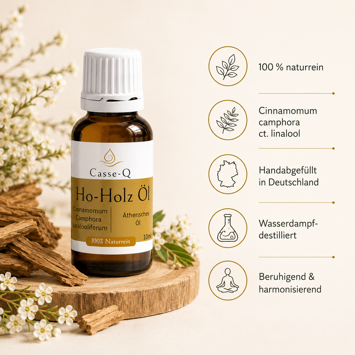 Ho-Holzöl von Casse-Q – Eigenschaften und Herstellung