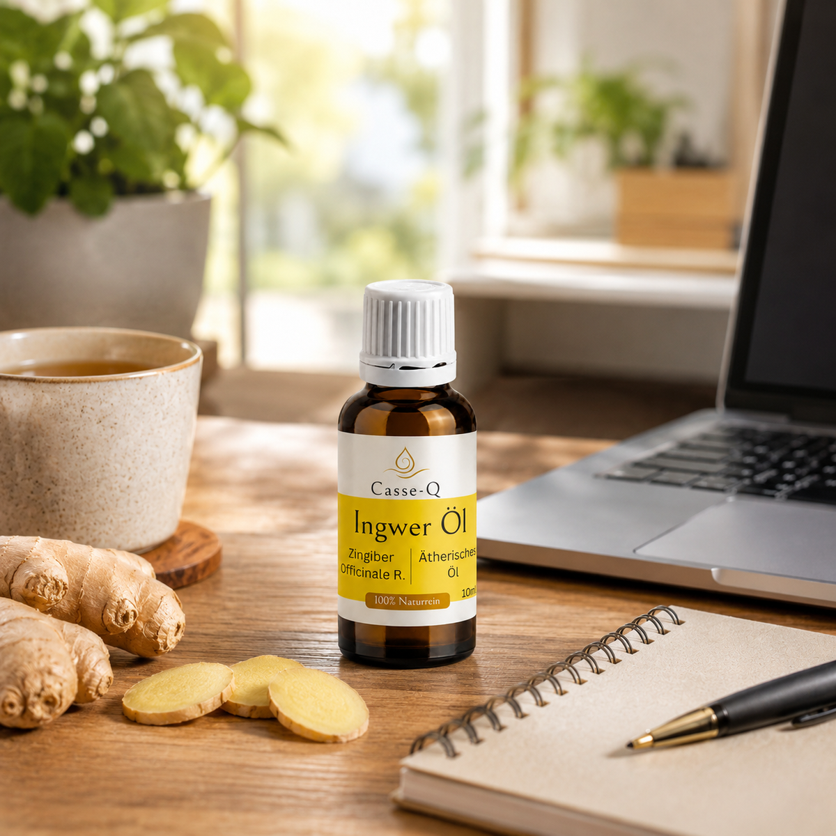Ingweröl von Casse-Q – stimmungsvolle Wellness-Anwendung