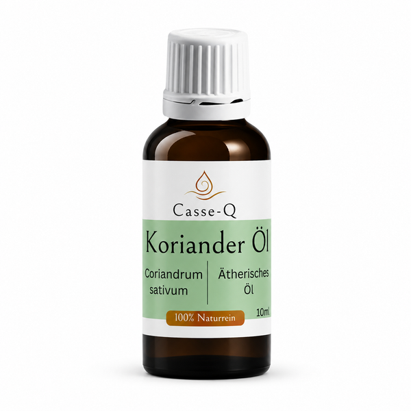 Koriandersamenöl von Casse-Q – 10-ml-Produktflasche