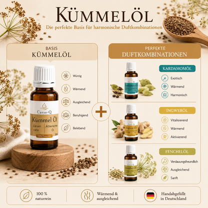 Kümmelöl von Casse-Q – passende Duftkombinationen