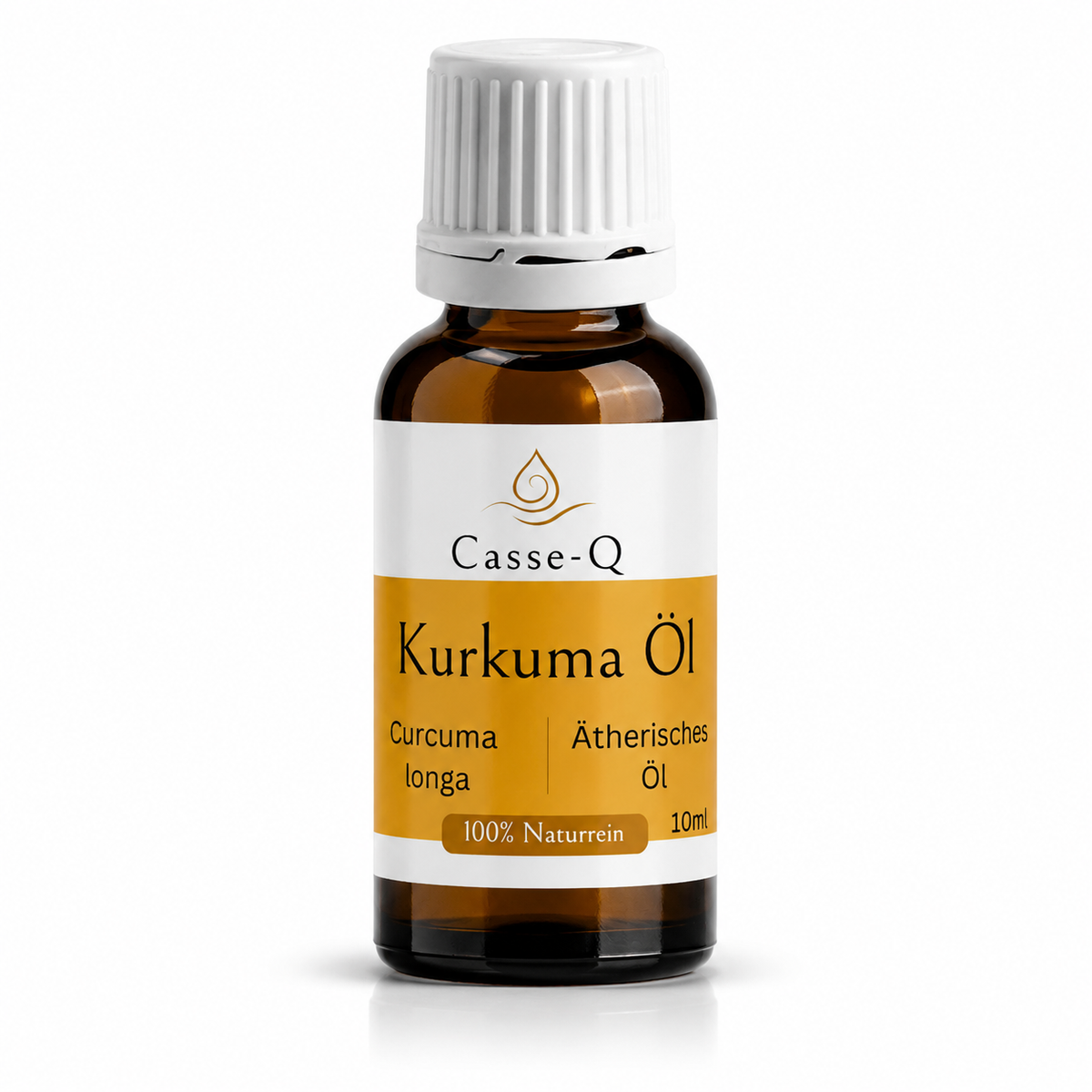 Kurkumaöl von Casse-Q – 10-ml-Produktflasche