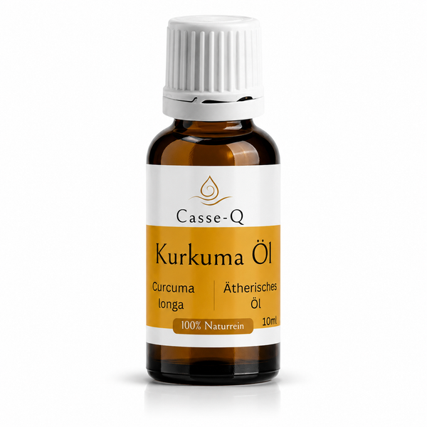 Kurkumaöl von Casse-Q – 10-ml-Produktflasche