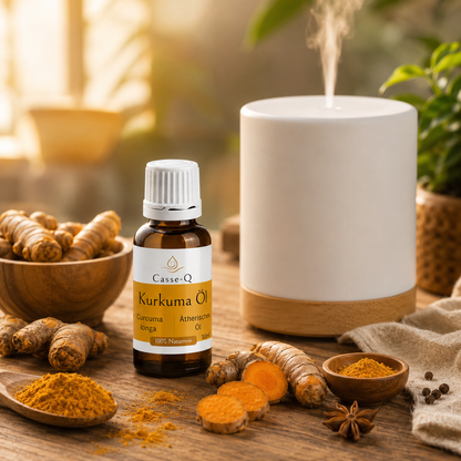 Kurkumaöl von Casse-Q – Anwendung im Aroma-Diffuser