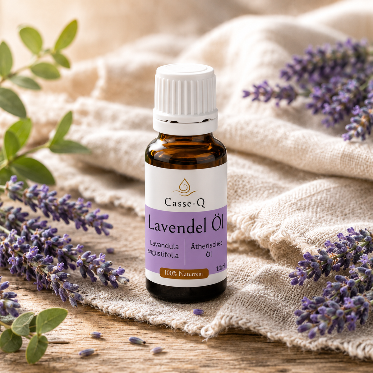 Lavendelöl von Casse-Q – stimmungsvolle Wellness-Anwendung