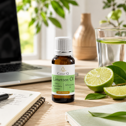 Limettenöl von Casse-Q – stimmungsvolle Wellness-Anwendung