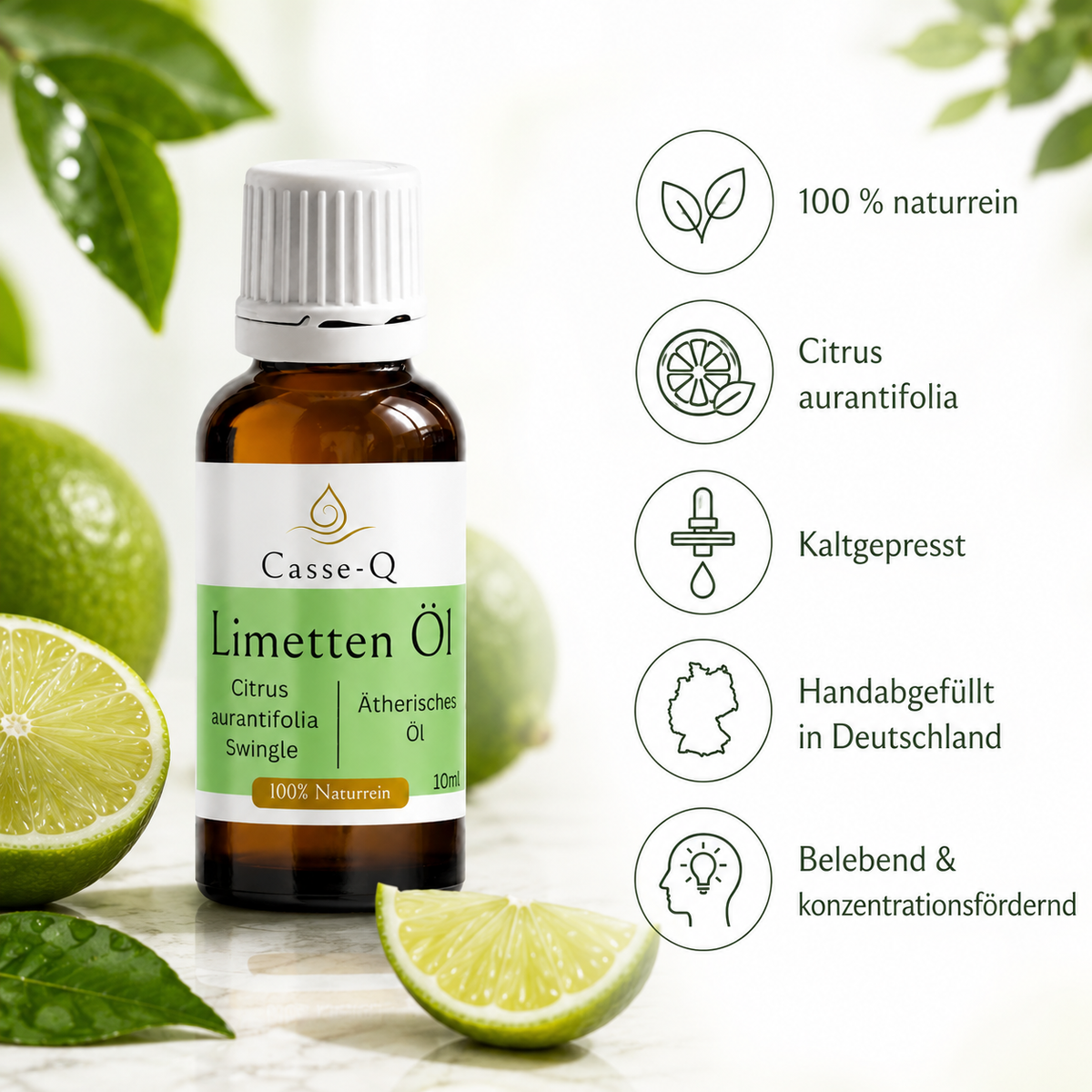 Limettenöl von Casse-Q – Eigenschaften und Herstellung