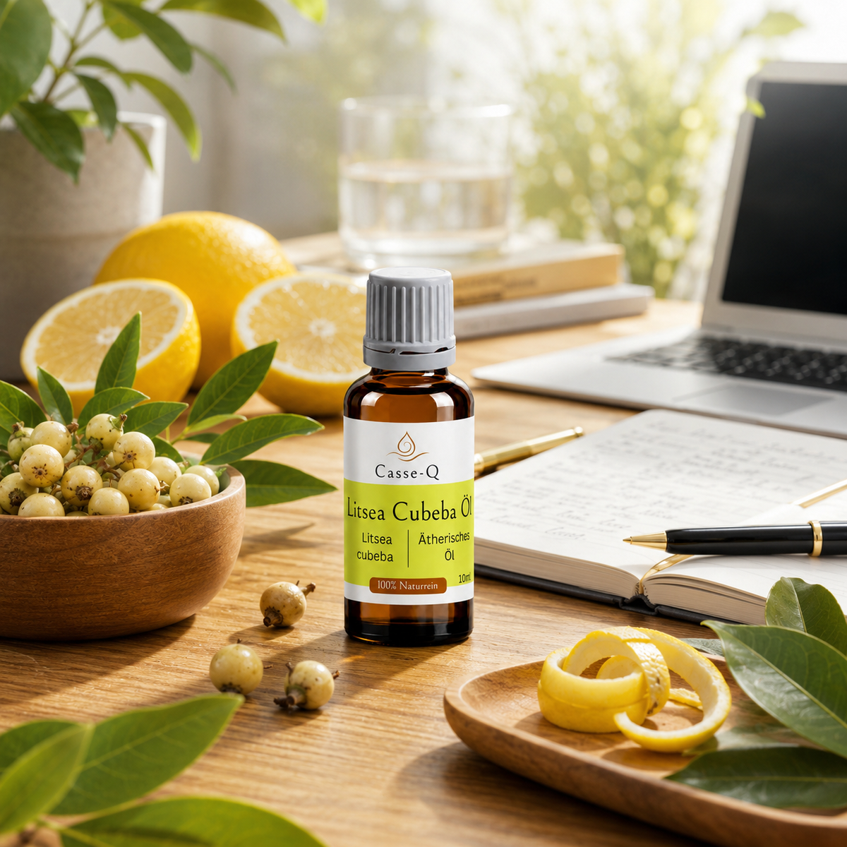 Litsea Cubeba Öl von Casse-Q – stimmungsvolle Wellness-Anwendung