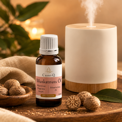 Muskatnussöl von Casse-Q – Anwendung im Aroma-Diffuser