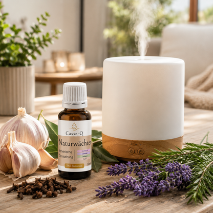 Naturwächter Ölmischung von Casse-Q – Anwendung im Aroma-Diffuser