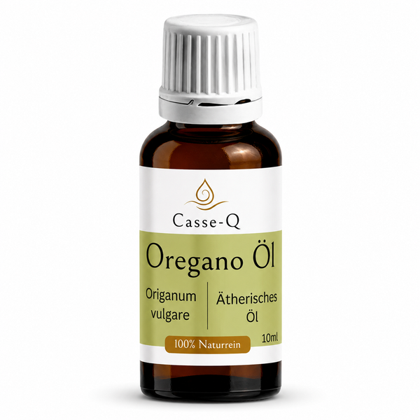 Oreganoöl von Casse-Q – Produktflasche