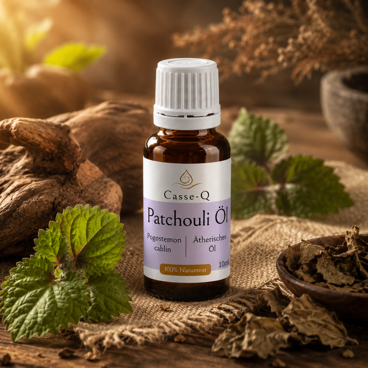 Patchouliöl von Casse-Q – stimmungsvolle Wellness-Anwendung